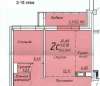 Продам 2-комнатную квартиру, ул. Академика Ландау 14/3, 45 м²