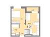 Продам 1-комнатную квартиру, ул. Тенистая стр. 8б, 36 м²