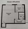 Продам 1-комнатную квартиру, Московская ул. 35, 31.4 м²