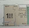 Сдам 1-комнатную квартиру, ул. Академика Парина 29, 35.6 м²