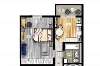 Продам 1-комнатную квартиру в Екатеринбурге, Центр, ул. Хохрякова 102, 30.3 м²