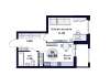 Продам 1-комнатную квартиру, пр-т Академика Сахарова д. 83, 40.3 м²