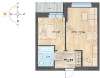 Сдам 2-комнатную квартиру в Екатеринбурге, Чермет, Дорожная ул. 18, 43 м²