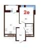Продам 2-комнатную квартиру в Екатеринбурге, Пионерский, ул. Блюхера 18, 41.6 м²