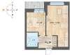 Сдам 1-комнатную квартиру в Екатеринбурге, Чермет, Дорожная ул. 18, 44 м²