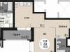 Продам 1-комнатную квартиру, ул. Чемпионов 3, 48 м²