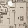Продам 1-комнатную квартиру, ул. Евгения Савкова 8, 38.5 м²