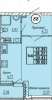 Сдам студию в Екатеринбурге, Широкая речка, Хрустальногорская ул. 89/2, 30.6 м²