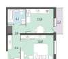 Продам 1-комнатную квартиру, ул. Евгения Савкова 23, 34.7 м²