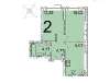 Продам 2-комнатную квартиру, ул. Академика Парина д. 12.8, 40 м²