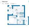 Продам 2-комнатную квартиру в Екатеринбурге, Юго-Западный, ул. Амундсена д. 7, 54.5 м²