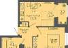 Продам 1-комнатную квартиру, б-р Новосинарский стр. 1, 35.5 м²