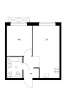 Продам 1-комнатную квартиру, Хуторская ул. 1/2, 35.2 м²