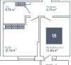 Продам 1-комнатную квартиру в Екатеринбурге, Сортировка, ул. Софьи Перовской 104, 36.8 м²