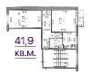 Продам 2-комнатную квартиру в Екатеринбурге, ВИЗ, ул. Металлургов 18, 41.9 м²